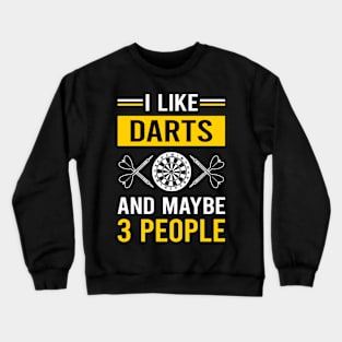 3 People Darts Crewneck Sweatshirt